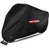 Generico Moto Telo coprimoto impermeabile, antipolvere, antipioggia, antivento, anti-uccelli, in poliestere 210D, antifurto per NC700X NC 700X (295 * 110 * 140 cm)