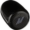 Mishimoto MMSK-CF, pomello del cambio in fibra di carbonio, con 3 inserti filettati per compatibilità universale, colore: nero