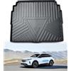 LANGBEAN TPE Tappetini per Bagagliaio per Peugeot 3008 II 2016-2023 | Vasca Baule Originale, Protezione Baule con Bordo Alto, Tappeto Bagagliaio Posteriore, Antiscivolo e Impermeabili Accessori