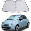 TongSheng Parasole originale per parabrezza per Fiat 500 2010-2022 Abarth 595 2014-2022 Parabrezza auto riflettente Parasole Accessori (stile D)