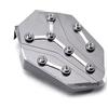 Nhsijpo Pedaline Moto Per KAWASAKI Per VERSYS 650 1000 1100 SE Per Versys-X 300 X250 Moto CNC Leva Del Freno Posteriore Pedale Poggiapiedi Pedana Passo Pedale Del Motociclo(Grey)