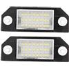 Qiilu Luci C Fari Per Auto, 24 Luci Di A Led Per Auto Adatto Per Cmax 2008 Luci Targa-luci per per +per Focus 2007,luci targa