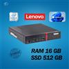 Lenovo PC DESKTOP LENOVO M900 MINI INTEL I5 RAM 16GB SSD 512GB WIN 11 PRO RICONDIZIONAT