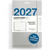 LEUCHTTURM1917 Agenda 2027, planner mensile, formato medio (A5), tedesco, panoramica del calendario 2026/2027/2028, panoramica mensile 12.2026-03.2028