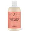 Shea Moisture SheaMoisture Shampoo Curl & Shine con Cocco e Ibisco - per capelli ricci e corposi - con olio di cocco e burro di karité, senza solfati - 1 x 384 ml