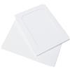 Papermania Set di 4 Carte e Buste con Apertura a 3 Strati Bianco Fotografia 18 x 13 Centimetri 300 g/m²