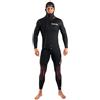 Seac Privilege Flex Giacca con Cappuccio e Salopette, Muta da Sub in Neoprene da 5 mm da Uomo