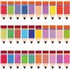 MWOOT 30 Pezzi Segnalibri Magnetici Forma Freccia, Multicolore Arrow Shape Magnetic Bookmarks, Clip Segnapagina Magnete per Schede Indice, Studenti, Insegnanti, Etichetta del Libro (1,5x4,5CM)