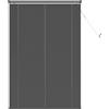 vidaXL Tenda Veneziana Grigio Argento 150 x 100 cm 25 mm PVC