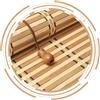 Generic Tende A Rullo In Bambù da Interni Tapparella Tende di Bamboo 50 60 65 70 80 90 100 105 115 120 130 160cm Tapparella in Listelli di Bamboo per Porte e Finestre
