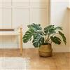 Blaine - Piante Finte da Interno Monstera 60 cm | Aspetto Iperrealistico per la Decorazione della Camera degli Interni e dell'Ufficio Senza Manutenzione