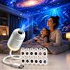 Generic Proiettore di Uce Notturna Olografica HD Smart 5D,Proiettore HD Galaxy e Oceano Regolabile a 360°, [Classe di Efficienza Nnergetica A++]