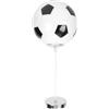 DIYEAH Lampadari Sospesi Moderni in Vetro Bianco a Forma di Calcio, Lampadario Sospensione Creativo per Soggiorno e Sala da Pranzo Decorazione Luminosa Semplice di Grande Effetto