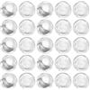 Amosfun Fermaporta per catena con perline, 40 pezzi. Fermaporta a crimpare trasparente da 4 mm per catena di perline accessori per tende avvolgibili