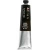 Elan Colore ad Olio Nero Fumo in Tubo da 200 ml | Colore a Olio Altamente Pigmentato per Tela, Applicazione Liscia, Finitura Lucida e Ricca