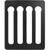 Vauki Porta capsule per Nespresso 20 capsule - 25 x 20 cm in acciaio inox, dispenser di capsule, contenitore per capsule di caffè Nespresso, linea originale, capsule per pareti di cucina e armadi