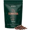 Incapto Caffè in Grani di Specialità 100g| Origine Sumatra | 100% Arabica | Specialty Coffee 85 punti SCA | Tostatura Naturale e Artigianale | Finca Aceh, Tringgiling