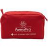 Kit Primo Soccorso Cani e Gatti FarmaPets - Set Completo Emergenza e Medicazione