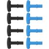 Alasum 4 Pezzi Impugnatura a Forma di T per Pagaia da Kayak e Canoa, in Plastica Pe, Design Ergonomico, Adatta per Diametro Interno 23mm, per Sport Acquatici e Uscite Ricreative