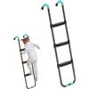 Generic Scaletta per trampolino, design orizzontale ampio, parti | Scala per trampolino facile da installare, scaletta per bambini, per interni ed esterni, per giochi e giochi