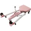 Harilla Leg Stretching Macchina Spaccate Attrezzo Stretching Allenamento Gambe Flessibilità Apertura Progressiva 180 Gradi con Struttura Robusta in Acciaio , Rosa , Standard