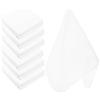 UKCOCO 20 Pezzi Asciugamano USA e Getta in Microfibra Bianco, Assorbente e Pratico per attività All'aperto e Barbecue, per Viaggi e Campeggio