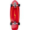 Genérico Surfskate Ray Z theLongboarder: Surf Skate - Carving, Pompaggio e Divertimento sulle strade - Tavola 29x10 (75 x 25 cm), Assi S7, Ruote 65 x 43 mm 78A, ABEC-5 - Completo e pronto all'uso