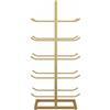 Wswqop Porta Attrezzi Fitness Portascopri, Oro Nano, Lungo 60 Cm, Largo 40 Cm, Alto 130 Cm