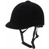 Baoblaze Casco da Equitazione Giovani Casco Cavallo Elmetto Ippico Copricapo Profilo Tradizionale con Arrotondato Finitura Morbida E Chiusura Sottogola, Circonferenza Testa 56-57 Modello Adulto
