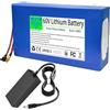 WSDAV Batteria Ricaricabile al Litio da 60 V con Caricabatterie