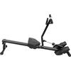 Naroote Vogatore Fitness Pieghevole per la Casa con Resistenza Regolabile e Monitor Digitale per Allenamenti Indoor 123 * 48 * 65 Cm