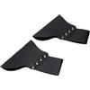 Naroote Fondina per Spada Regolabile in Pelle PU da 2 Pezzi, Durevole Fodero Medievale per Eventi Cosplay Ed Eventi in Costume (BLACK)