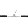 Qianly Barra Lat Machine con Moschettone Antiscivolo Barra con Moschettone Resistente Attrezzo da Palestra per Atleti