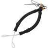 Uonlytech Corda Girella per Pesca Subacquea Pezzi 2 Elastica da Pesca Nero | Acciaio Inossidabile, Ottone e Lattice, Struttura Leggera, Riduce Ritorno e Limita la Rottura del Filo