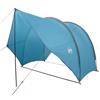 RJPLMFV Tenda da sole impermeabile blu 405x280x220 cm | Poliestere 185T Con Rivestimento PU, Pali In Fibra Di Vetro E Acciaio, Design Curvo, Per Campeggio E Road Trip