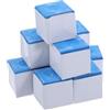 BESPORTBLE 12 Pezzi Gessetto da Biliardo per Tavolo da Biliardo Blu in Polvere di Pietra Resistente ai Danni Migliora la Precisione Antiscivolo per Giochi Ricreativi e Bar