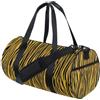FRODOTGV Borsone da palestra per uomo donna Cool Black Gold Zebra Stripe