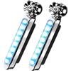 Generico Car Grille Light - Wind Power LED Daytime Running Lamp, Waterproof Vehicle
