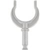 Garneck Supporto Blocca Remi Argento per Barca e Yacht in Alluminio