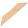 Uonlytech Tavola da Pesca per Misurare Filo, Legno, 35-60cm, Khaki | Bambù, Accessorio per Pesca, Leggero e Facile da Portare, Protegge le Dita Nell'uso