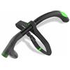 rockible Snorkel da Nuoto Frontale Snorkel Allenamento Nuoto Boccaglio Tubo Respirazione Valvola Purga Facile Pulizia Cinghia Regolabile Compatibile con, Verde