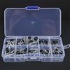 HUSHUI Kit Guide per Canna da Pesca in Acciaio Inossidabile da 54 Pezzi con Anelli Magnetici SIC per Lanci Accurati e Linee Fluide