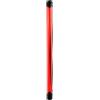 Baoblaze Tubo per Palline da Tennis Raccoglitore Collettore Contenitore Strumento Trasparente con Tracolla Integrata in Pc per Trasporto Facile E Stoccaggio, Rosa Rossa