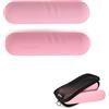 Squb Coppia di pesi a mano - manubri da donna 1 kg o 1,5 kg totali, piccoli pesi per tonificare le braccia, pilates, allenamento a piedi, impugnatura antiscivolo, finitura in silicone, fitness