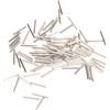 Yechiry Kit Manicotti a Crimpare a Canna Singola in Acciaio Inossidabile da 100 Pezzi per Connettori di Lenza da Pesca Durevole e Resistente alla Corrosione Ideale per la Pesca a Traina e la di