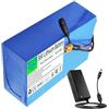 WSDAV Batteria al Litio da 36 V in PVC con Caricabatterie