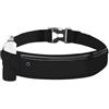 Generic LVJMJ - Cintura da corsa per donne e uomini, invisibile e riflettente, impermeabile, porta telefono per corsa, marsupio da donna, multitasche, con porta bottiglia d'acqua, per fitness, ciclismo