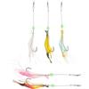 NUSITOU 5 Pezzi Esca da Pesca Artificiale Gambero 9cm 6g Amo PVC