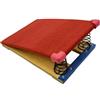 Qianly Trampolino per Bambini Tavola per Salto Pedana per Allenamento Molla Piano Imbottito Rivestito in Tessuto, Tavola Da Salto Per Bambini, Due Molle Rinforzate