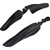 Generic Cappuccio for Biciclette Set di parafango Protezione spruzzata for Anteriore e Posteriore for 24-28 Pollici Accessori for Biciclette Mudguard MTB Fender Bicycle